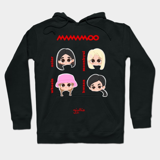 Mamamoo gogobebe fanart Hoodie by Giullia - Yeppeunyeppeun Art